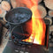 BBQ Grilling Net Fire Cooking Stainless Steel Camping Grill Grate Firewood