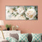 White Rose Oil Paint By Numbers Kits DIY Handpainted on Canvas Wall Art
