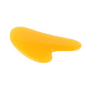 Acupoint Massage Scraper Neck Body Guasha Board for Skin Care (Yellow)