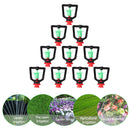 10pcs Rotating Irrigation Watering Sprayer Nozzles Garden Lawn Sprinkler Tools