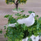 White Doves Feather Artificial Foam Lover Peace Doves S2W0 Bird Home Decor G9K4