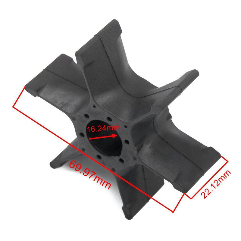 Water Pump Impeller 6F5-44352-00 6 Blades for Yamaha 40HP Outboard Motor Newly