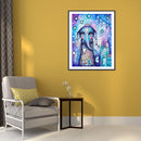 Diamond Painting 5D DIY Elephant Queen Full Round Drill Rhinestone Picture