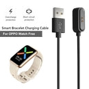 USB Charging Cable Smart Watch Chargers for OPPO Watch Free OWW206 (Black)