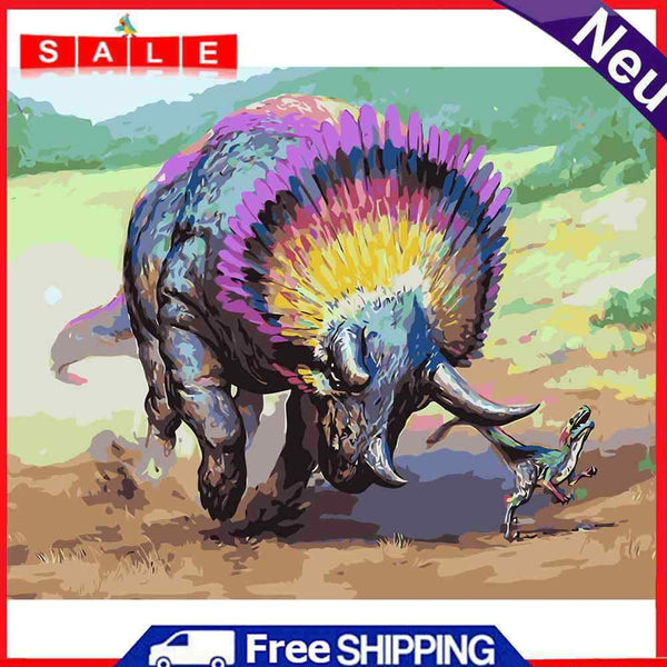 Oil Painting By Number Set Snails DIY Hand Painted Art Living Room Craft Picture