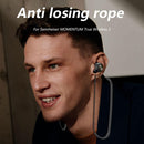 Anti-Lost Earphone Cable for Sennheiser MOMENTUM True Wireless 2 (Black)
