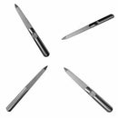 Steel Metal Nail Art Pedicure Tool Dual Sided I1H9 O4Q8 B1E9 File SALE X8J3 G0K1