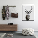 Painting By Numbers DIY Deer Hand Painted Canvas Oil Wall Art Picture Craft Kit