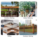 Sill Railings Planter Pot Stand Balcony Hanging Flower Pot Rack Guardrail