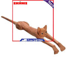 Wood Cat Relieves Itching on Back Portable Massager Backslap Back Scratcher