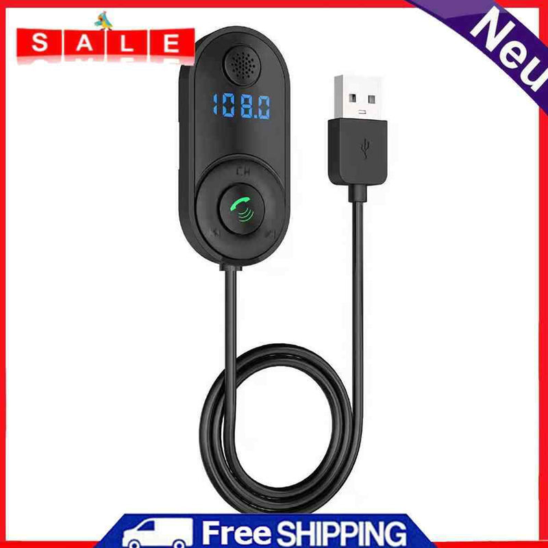 USB Car Bluetooth - Compatible Receiver Wireless Adapter for Hands-Free Amplifier