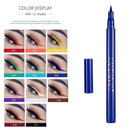 Neon Liquid Eyeliner Pencil Waterproof Color Eye Liner Women Makeup (06)