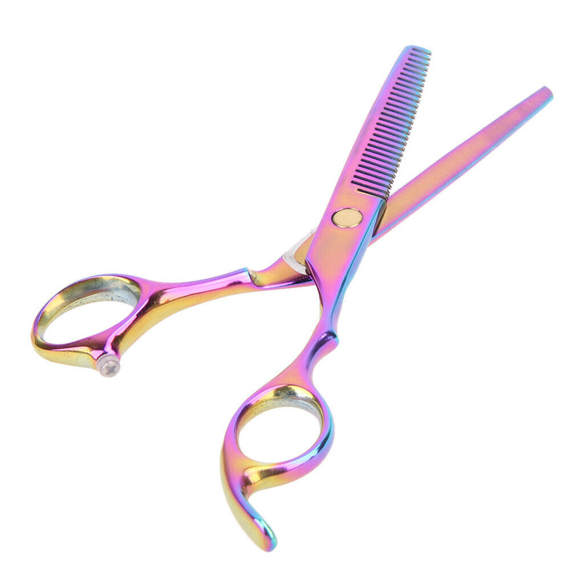 Stainless Steel Colorful Hairdressing Scissor Barber Hair Thinning Shears
