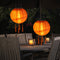 Solar Nylon Lantern Lamp Waterproof Hanging Light Festival Decor (Orange)