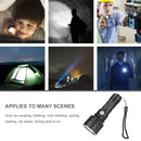 Powerful Flashlight XHP70 LED 3 Mode USB Rechargeable Waterproof Torch Lamp