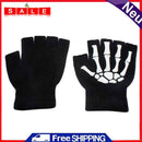 Cycling Gloves Outdoor Sports Bicycle Half Finger Skeleton Claw Unisex Center