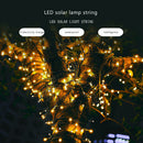 LED Fairy String Light IP65 Outdoor Solar Lamp Garden Decor (22m Warm) Newly