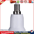 5pcs E14 to E27 Base Screw Light Lamp Bulb Holder Adapter Socket Converter Newly