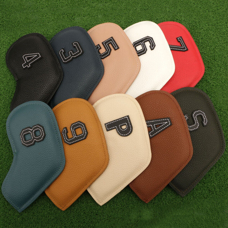 Waterproof PU Leather Golf Putter Head Sleeve Golf Club Cover Golf Accessories