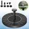 Solar Fountain, Floating Bird Bath Pool Solar Fountain Pump with Nozzle