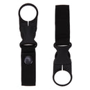 Portable Outdoor Hiking Nylon Webbing Bottle Holder Buckle Clip(Black) Newly