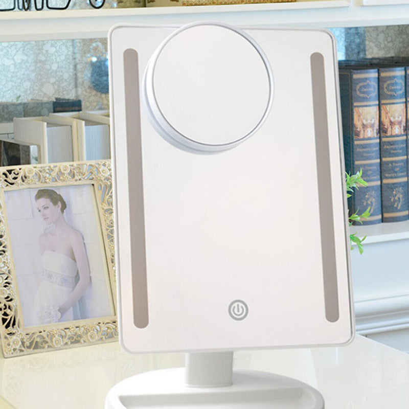 5X Magnification Vanity Magnifying Sucker Makeup Mirror Beauty Cosmetics Mirror