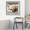 5D DIY Diamond Painting Flower Dog Full Round Drill Mosaic Picture Wall Art Kit