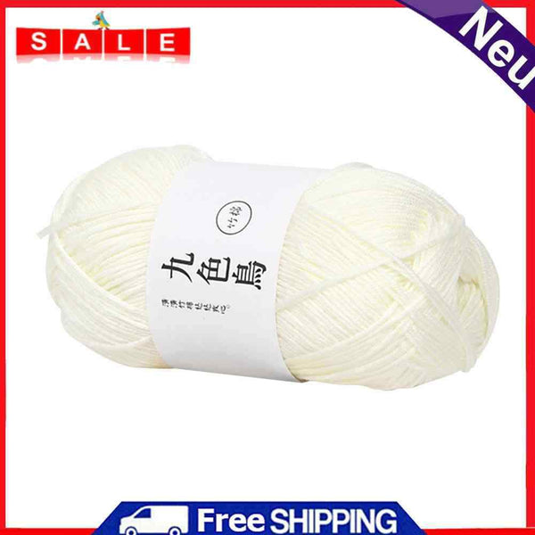 Tencel Bamboo Cotton Rope Knitting Twine Thread Yarn Cord for Baby Scarf Sweater