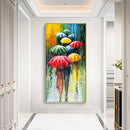 People Diamond Painting Embroidery 5D Full Round Drill DIY Cross Stitch Umbrella