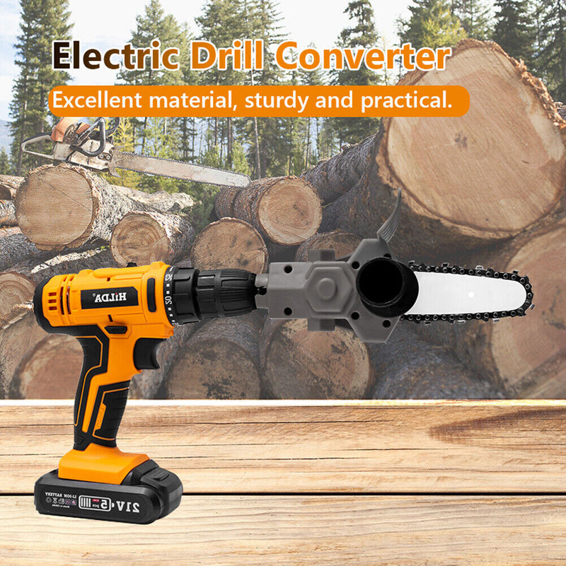 Portable Electric Drill Conversion Kit Easy Installation for Cutting Power