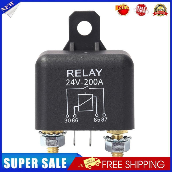 24V 200A Car Start Relay Protective Automobile Power Controller Replacement