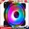 COOLMOON 12cm PC Case Cooling Fan Quiet Large 4 Pin LED Heatsink Radiator Newly
