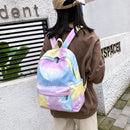 Fashion Shoulder Satchel Children Outdoor Sports Oxford Cloth Zipper School Bag