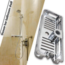 Bathroom Tray Stand Storage Rack Organizer Lifting Rectangle Shower Shelf Newly