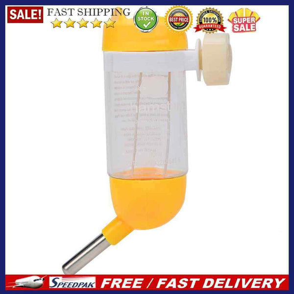 80mL Hamster Water Dispenser Leak-proof Kettle Small Pet Water Feeding Device
