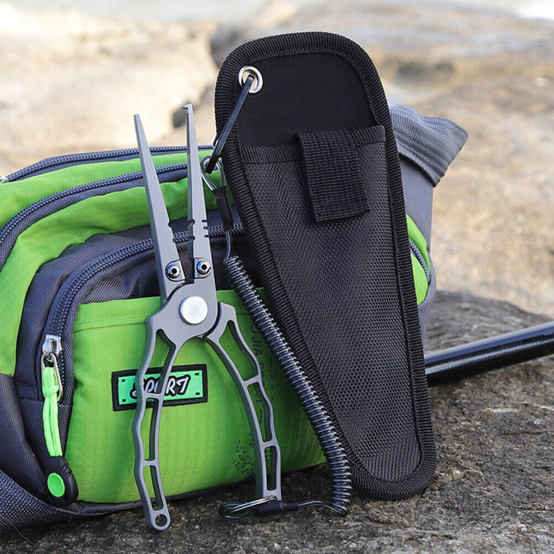 Outdoor Saltwater Fishing Pliers Line Hook Remover Multifunctional Tackle Tools