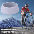 MTB Bike Seatpost Silicone Ring Dust Cover Cycling Accessories (L Grey) Newly