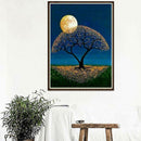 5D DIY Full Drill Diamond Painting Moon Cross Stitch Embroidery Mosaic Kit