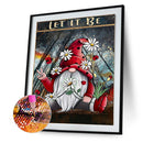 5D Full Round Drill Diamond Painting Gnome Mosaic Kits Wall Artwork Craft