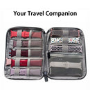 Portable Watch Strap Organizer Watch Band Storage Bag Travel Case (Black) Newly