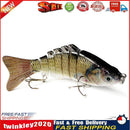 Sinking Wobblers Fishing Lures Multi Jointed Swimbait Bass Hard Bait (1) Newly