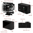 Underwater Camera Ultra 4K 1080P Action Camcorder Sports Camera WiFi Camera