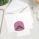 4mm Mini Portable Corner Rounder Punch Round Corner Trimmer Cutter (Pink)