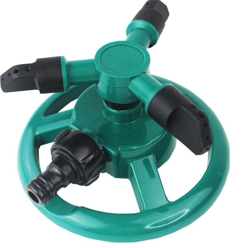 360 Degree Automatic Garden Sprinkler Grass Yard Lawn Watering Irrigation Noz