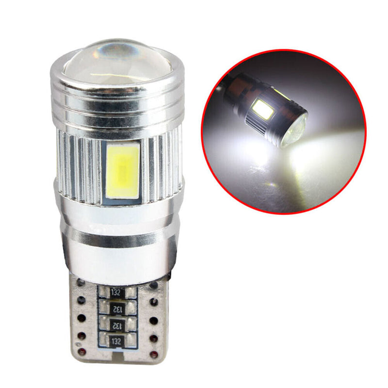 2pcs T10 6SMD 12V Car LED Bulb Auto Vehicle Clearance Lamp Headlight Light Newly