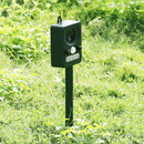 Ultrasonic Solar Powered Cat Dog Repelle Animal Chaser Deterrent Repellent Newly