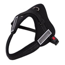 Adjustable Harness  Pulling Padded Large Dog Harness Collar (Black)(L)