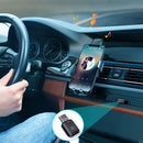 2 in 1 Car Wireless Bluetooth-Compatible Receiver USB Music Audio FM Transmitter