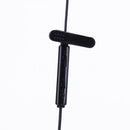 3.5mm Male Air Hose Headphones Earphones Soft Clear Anti-Radiation Stereo