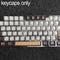 GMK 129 Keys Coffee Keycaps Set PBT Sublimation For CHERRYs Mechanical F7G9